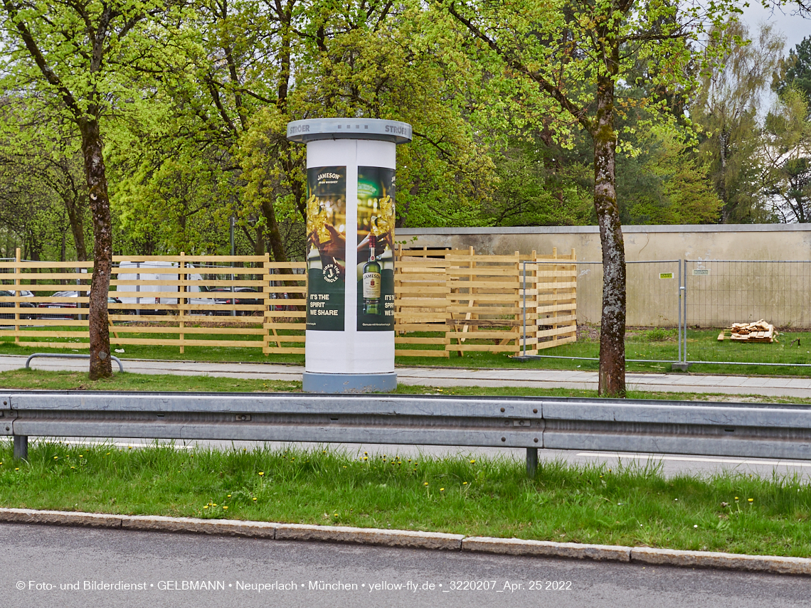 25.04.2022 - Baustelle am Haus für Kinder in Neuperlach